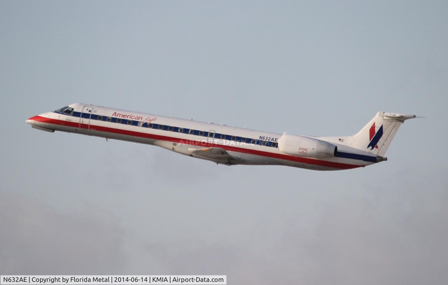 N632AE, 1999 Embraer ERJ-145LR (EMB-145LR) C/N 145143, ENY/AE E145 oc zx MIA-GNV