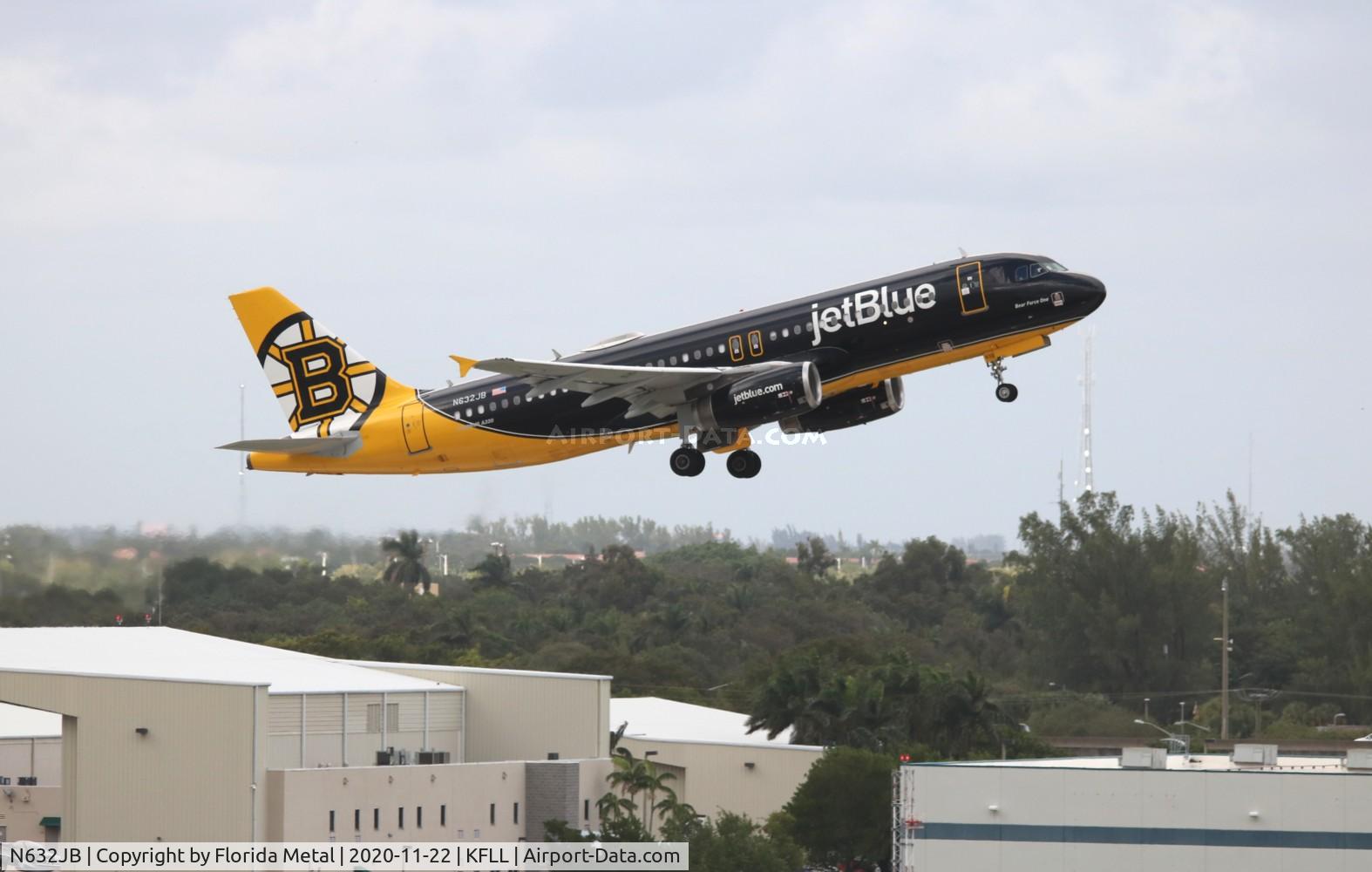 N632JB, 2006 Airbus A320-232 C/N 2647, JBU A320 Bruins zx FLL-BUF
