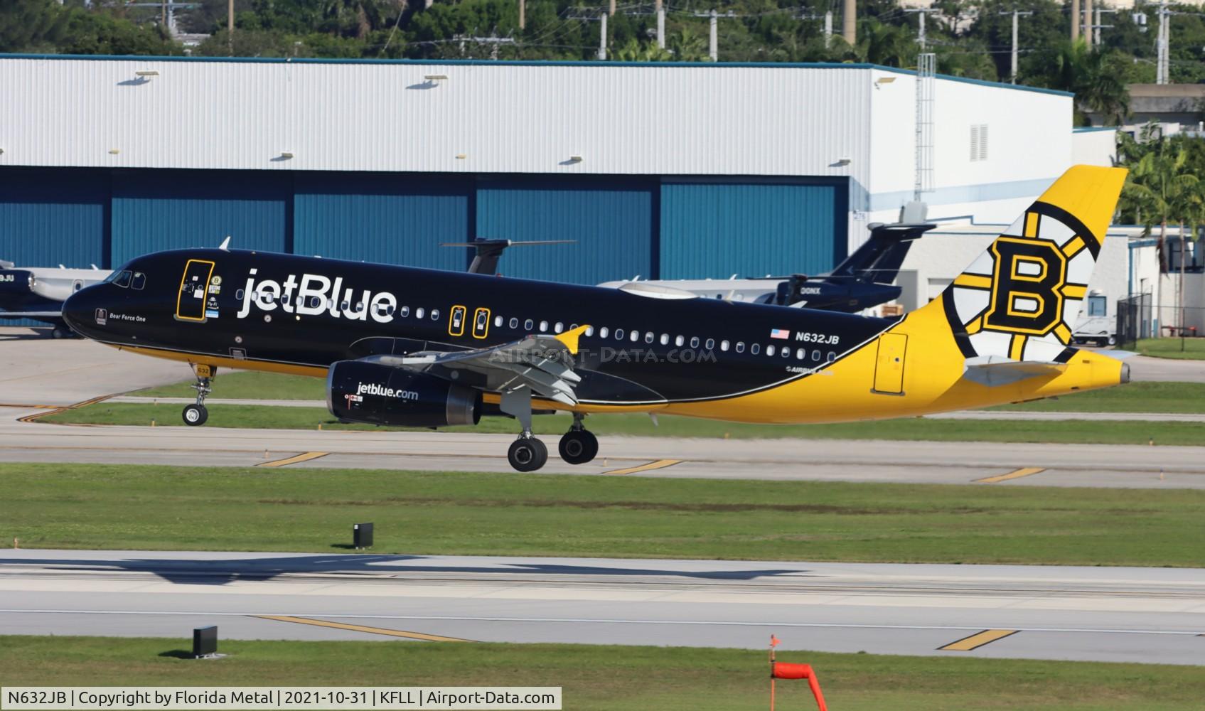 N632JB, 2006 Airbus A320-232 C/N 2647, JBU A320 Bruins zx BOS-FLL