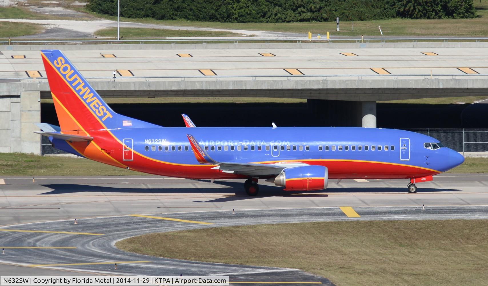 N632SW, 1996 Boeing 737-3H4 C/N 27707, SWA 733 oc zx