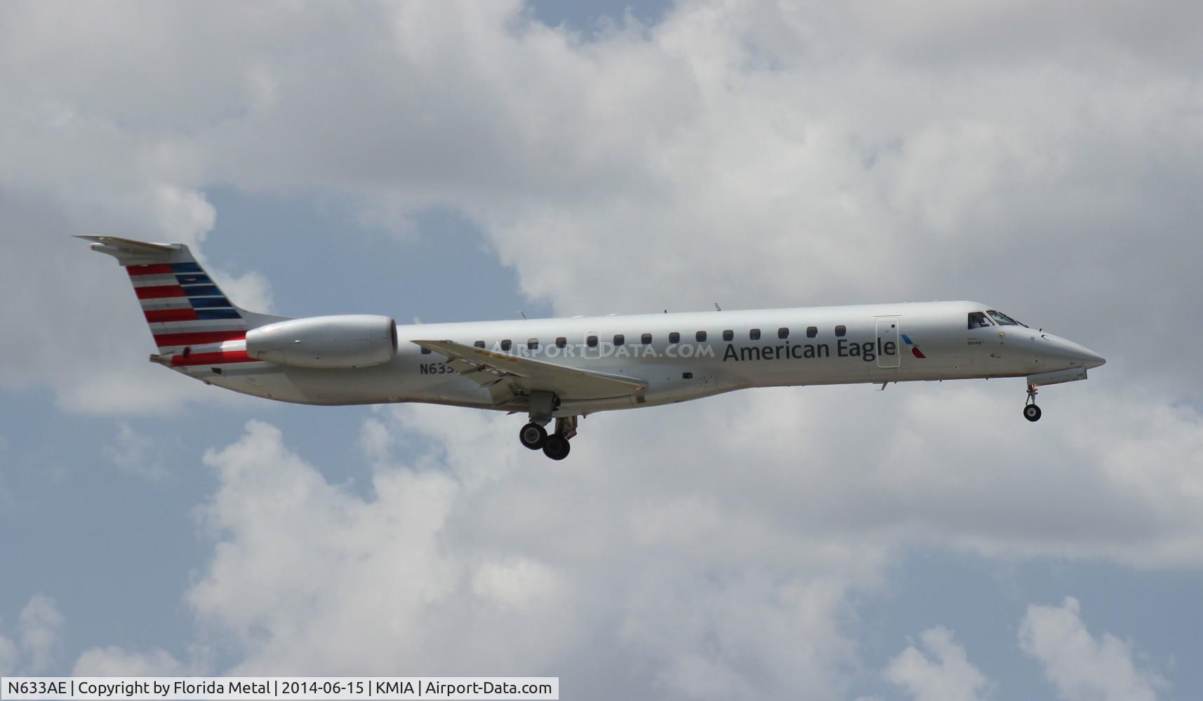 N633AE, 1999 Embraer ERJ-145LR (EMB-145LR) C/N 145148, ENY/AE E145 zx BHM-MIA