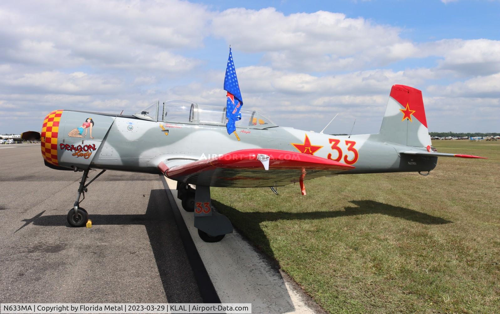 N633MA, 1985 Nanchang CJ-6A C/N 4332005, CJ-6 zx