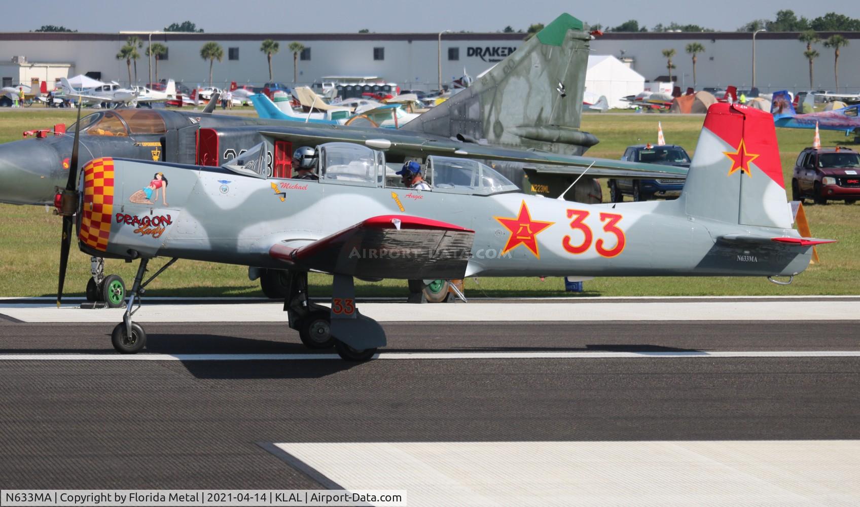 N633MA, 1985 Nanchang CJ-6A C/N 4332005, Sun N Fun 2021 zx LAL