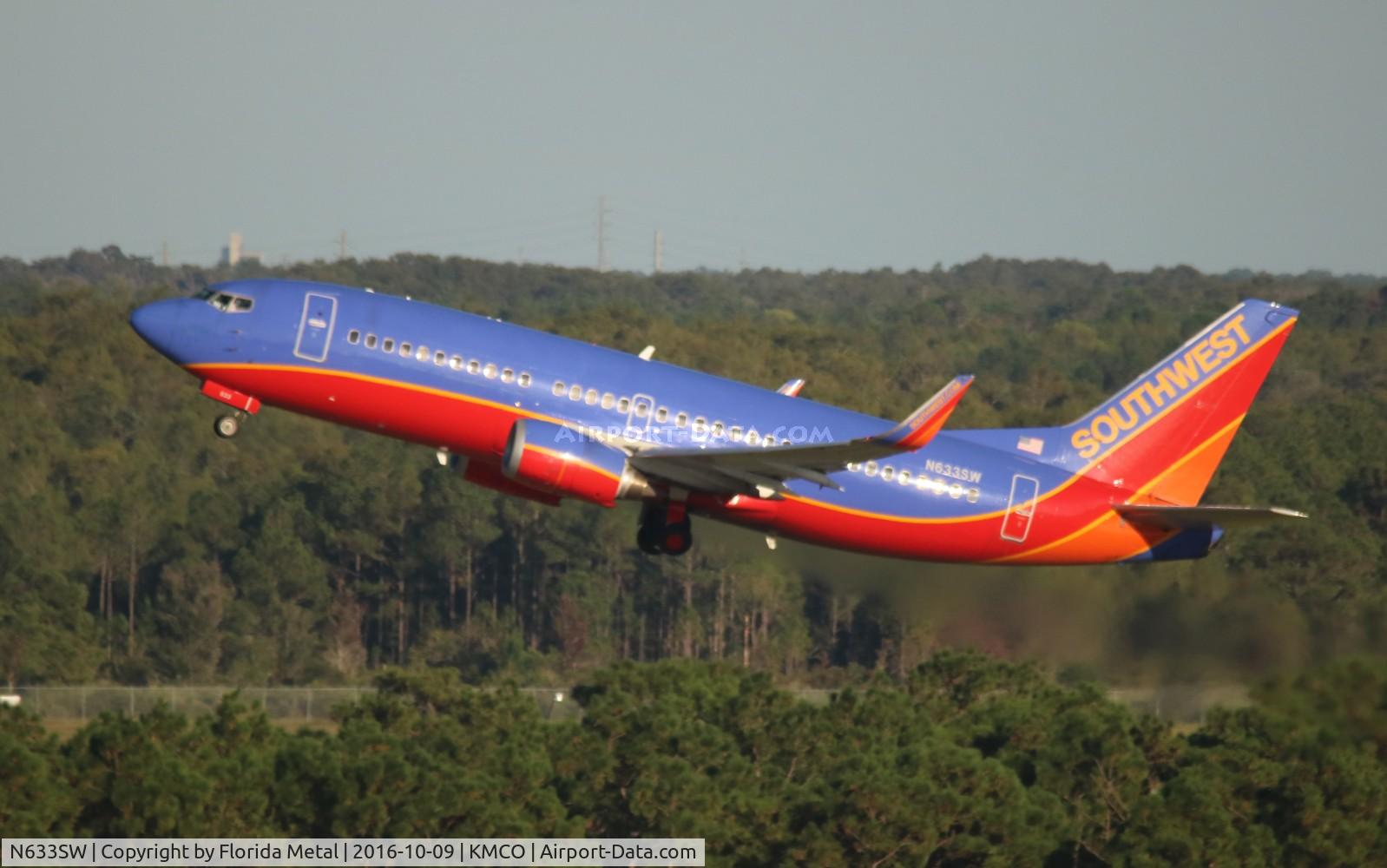 N633SW, 1996 Boeing 737-3H4 C/N 27936, SWA 733 oc zx MCO-BHM