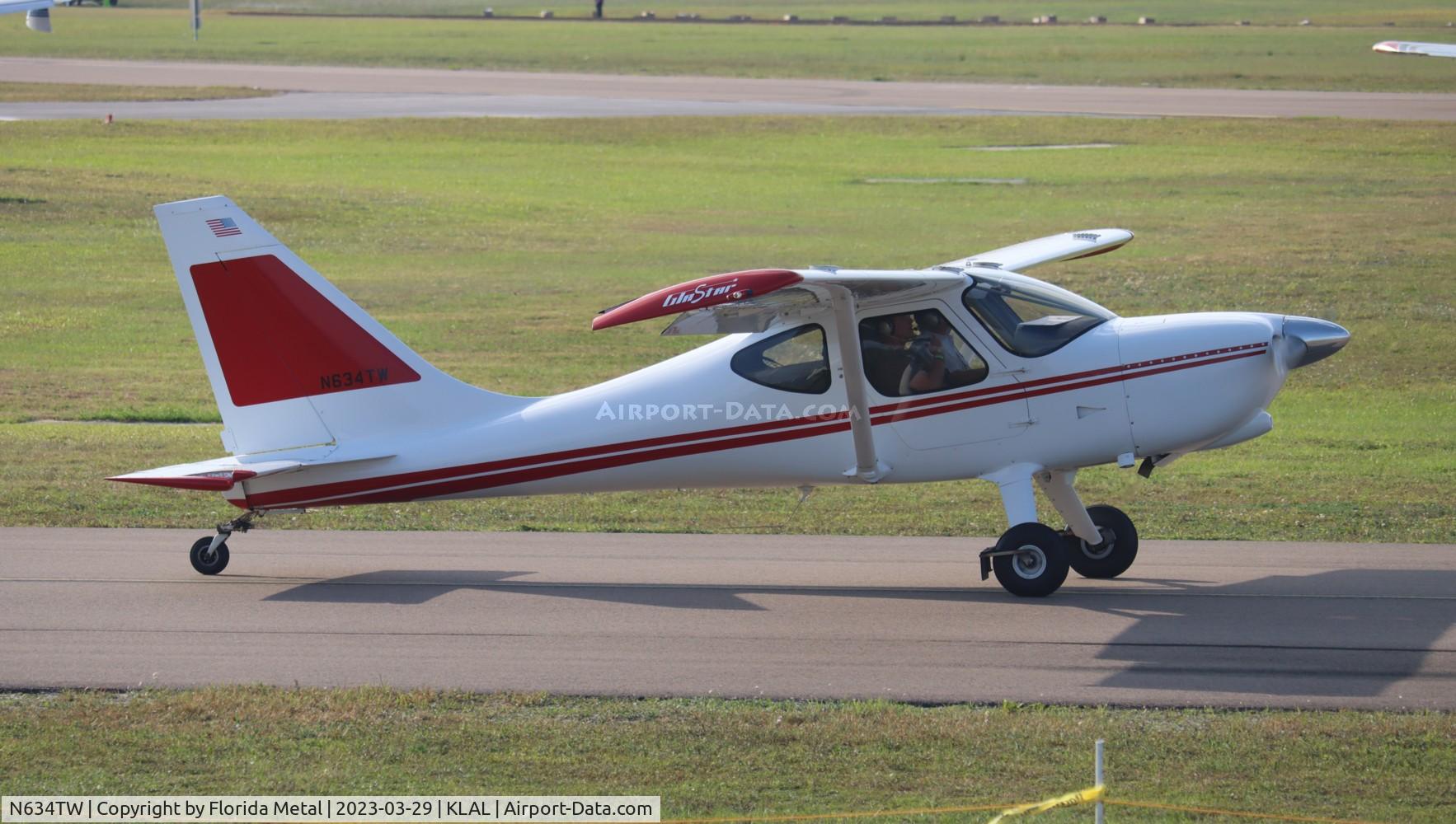 N634TW, 2000 Stoddard-Hamilton GlaStar GS-1 C/N 5231, Glastar GS-1 zx