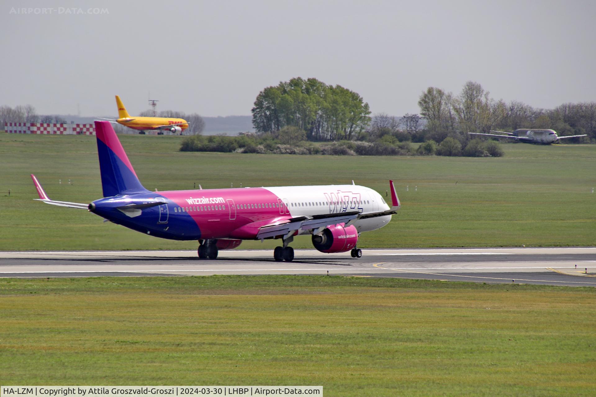 HA-LZM, 2022 Airbus A321-271NX C/N 10930, LHBP/BUD - Liszt Ferenc International Airport, Hungary