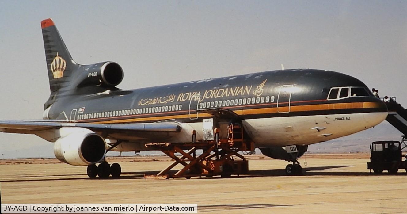 JY-AGD, 1982 Lockheed L-1011-385-3 TriStar 500 C/N 293A-1229, ex-slide