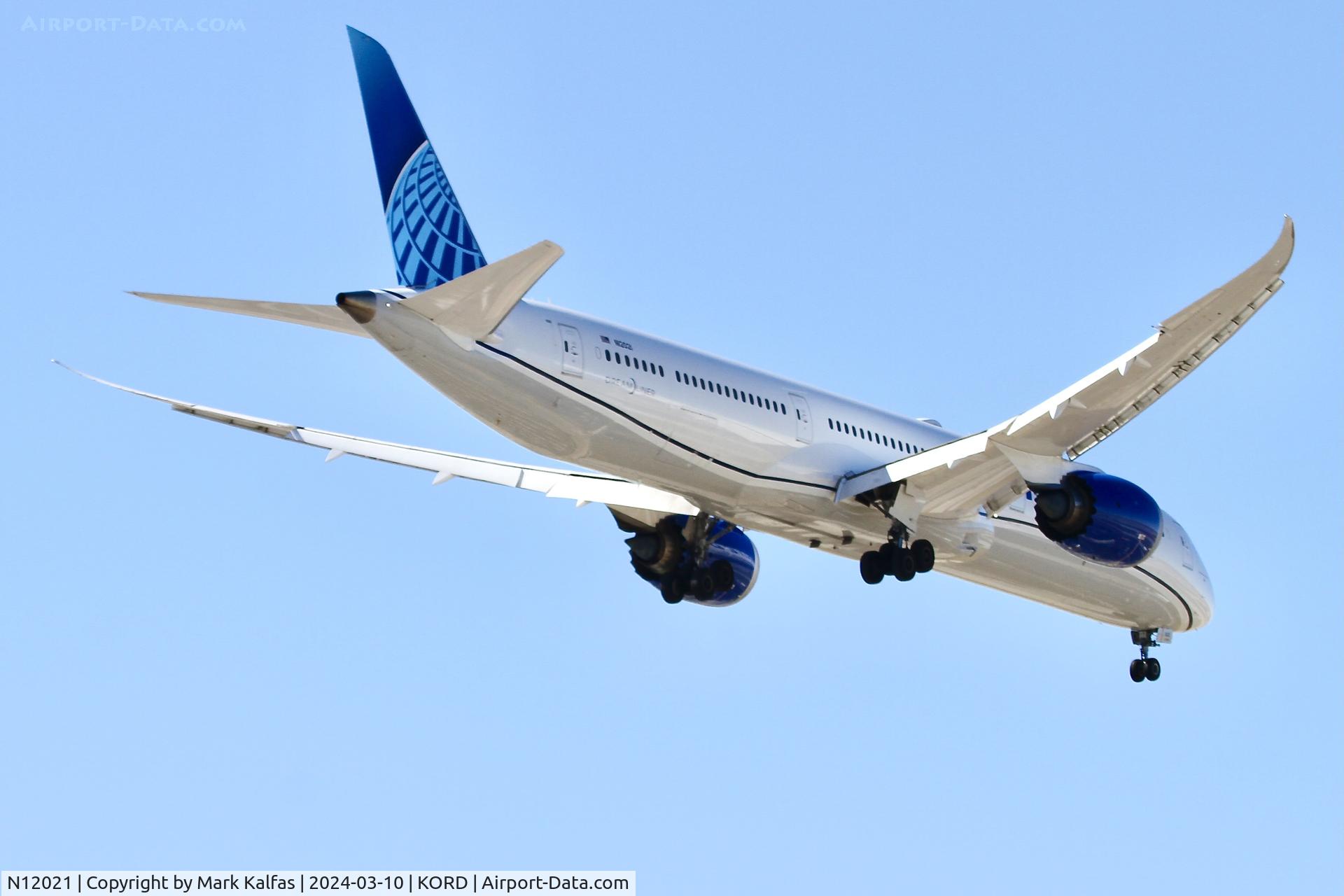 N12021, 2022 Boeing 787-10 Dreamliner Dreamliner C/N 66990, B78X United Airlines BOEING 787-10 Dreamliner N12021 UAL973 EBBR-KORD