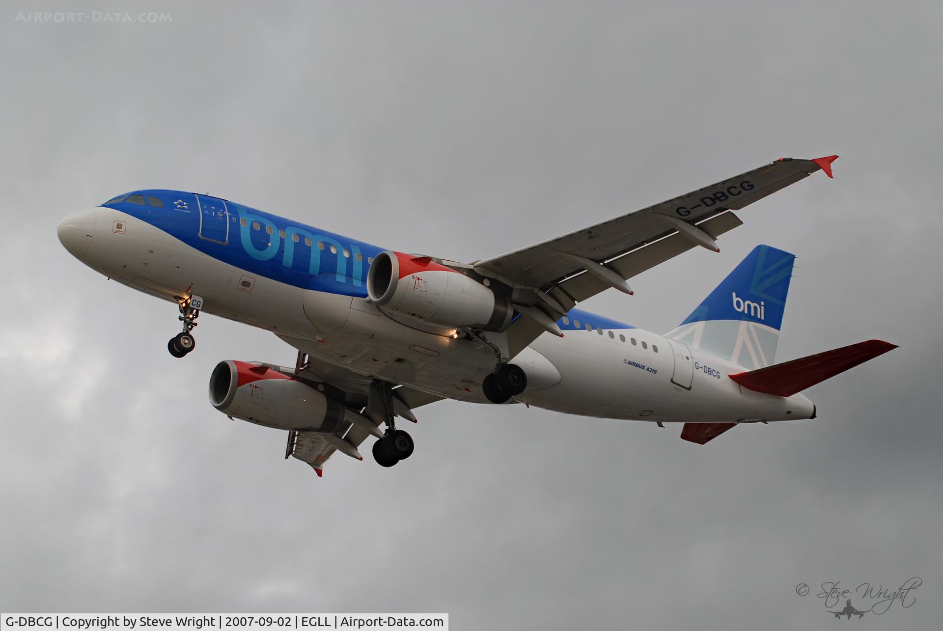 G-DBCG, 2005 Airbus A319-131 C/N 2694, London Heathrow