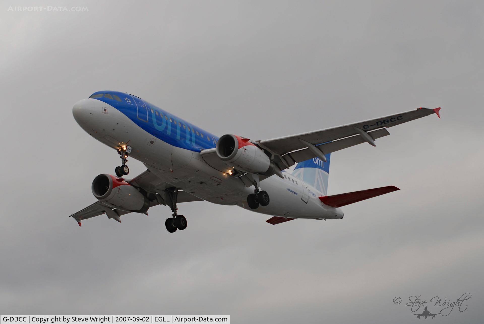 G-DBCC, 2004 Airbus A319-131 C/N 2194, London Heathrow