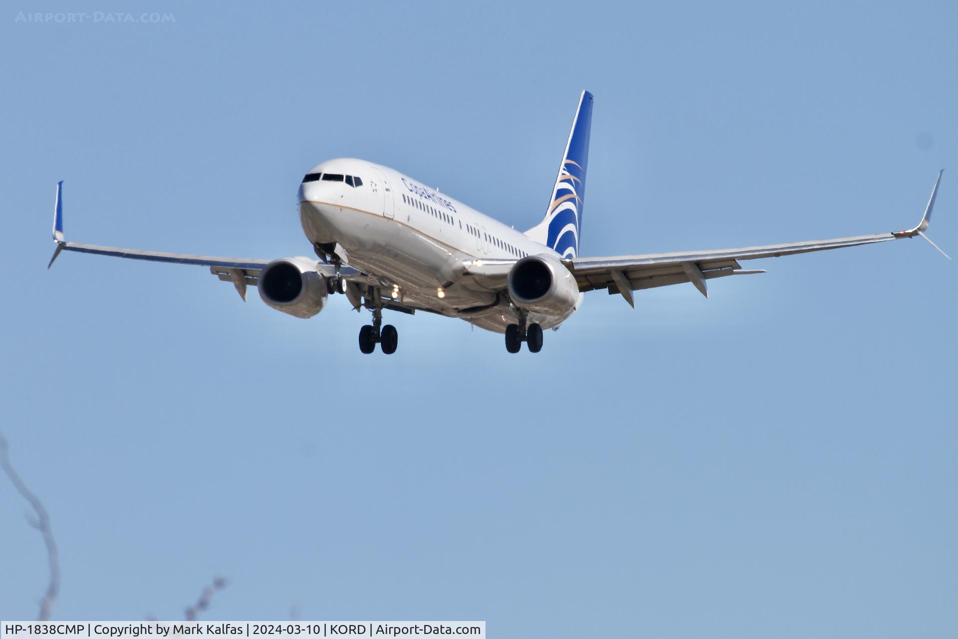 HP-1838CMP, 2014 Boeing 737-8V3 C/N 41445, B738 Copa Airlines 737-8V3 HP-1838CMP