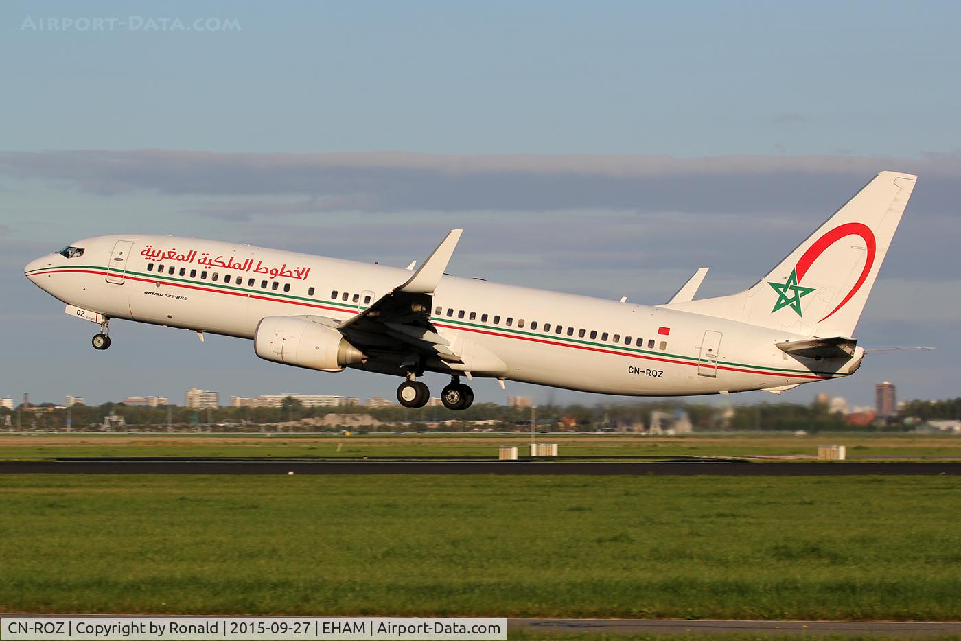 CN-ROZ, 2010 Boeing 737-8B6 C/N 33071, at spl