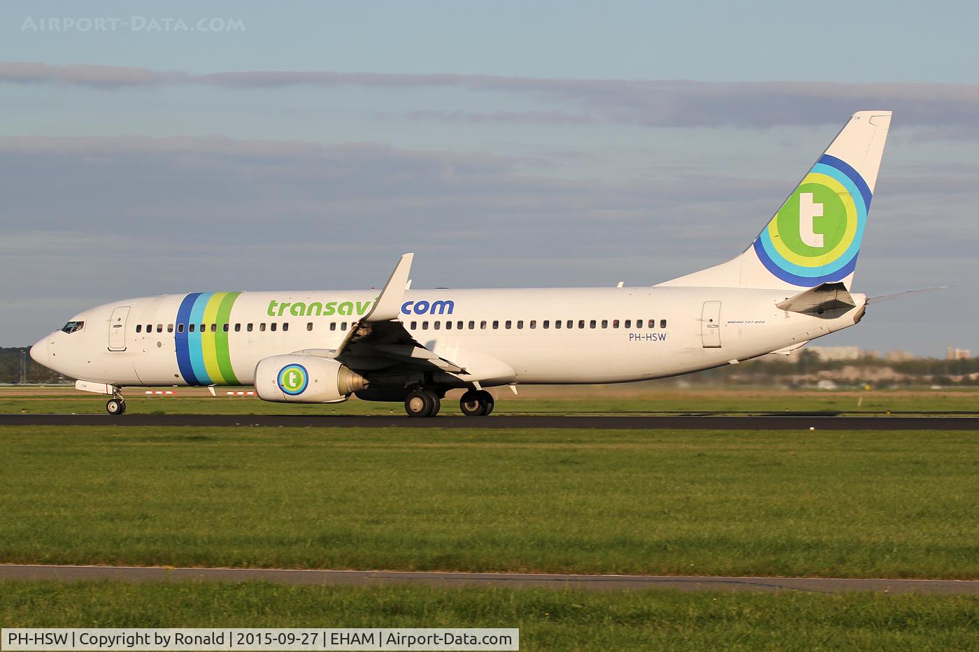 PH-HSW, 2009 Boeing 737-8K2 C/N 37160, at spl