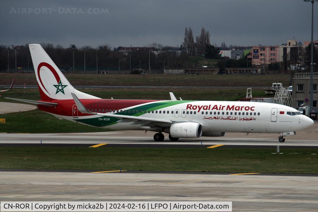 CN-ROR, 2008 Boeing 737-8B6 C/N 33067, Taxiing with new livery