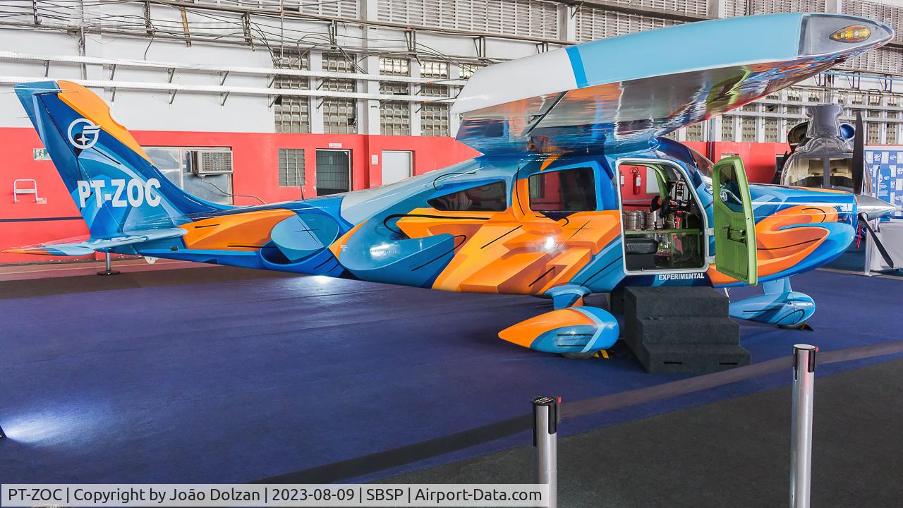 PT-ZOC, 2020 Octans Aircraft Cygnus C/N 001, The first prototype of Cygnus, an airplane built by Octans Aircraft, a manufacturer from Brazil. It features a full glass cockpit and can be equipped with up to 6 seats (1 pilot + 5 pax). Powered by 1x Lycoming IO-540 (300hp).