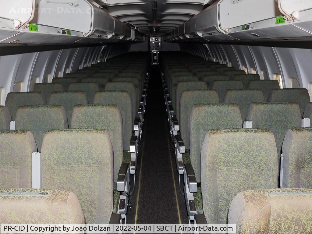 PR-CID, 1991 Boeing 737-33A C/N 25033, The 100% preserved cabin of PR-CID.