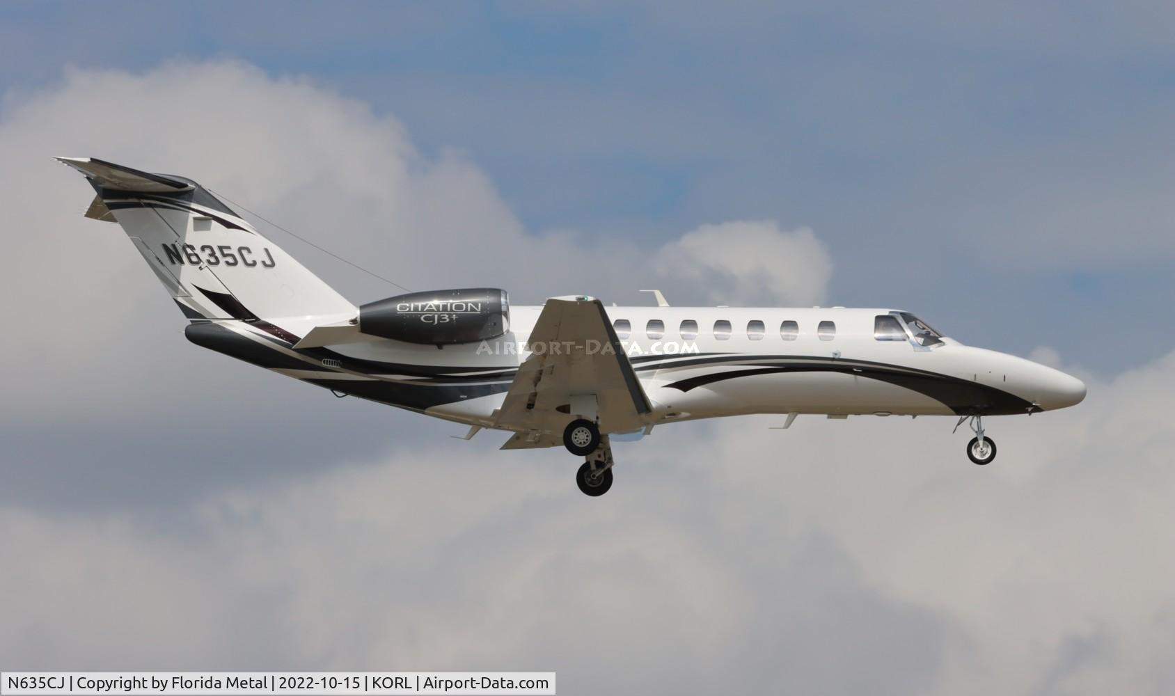 N635CJ, 2021 Textron (Cessna) 525B C/N 525B0635, C525B zx ICT-ORL