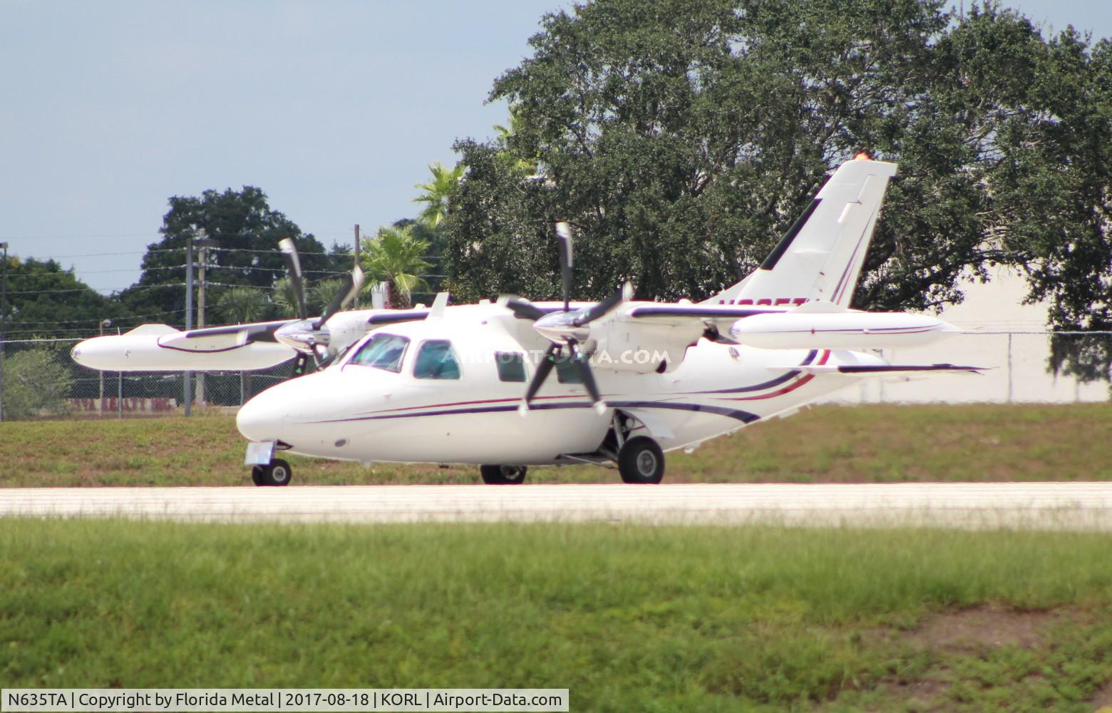 N635TA, 1985 Mitsubishi MU-2B-40 Solitaire C/N 458 S.A., MU-2B-40 zx