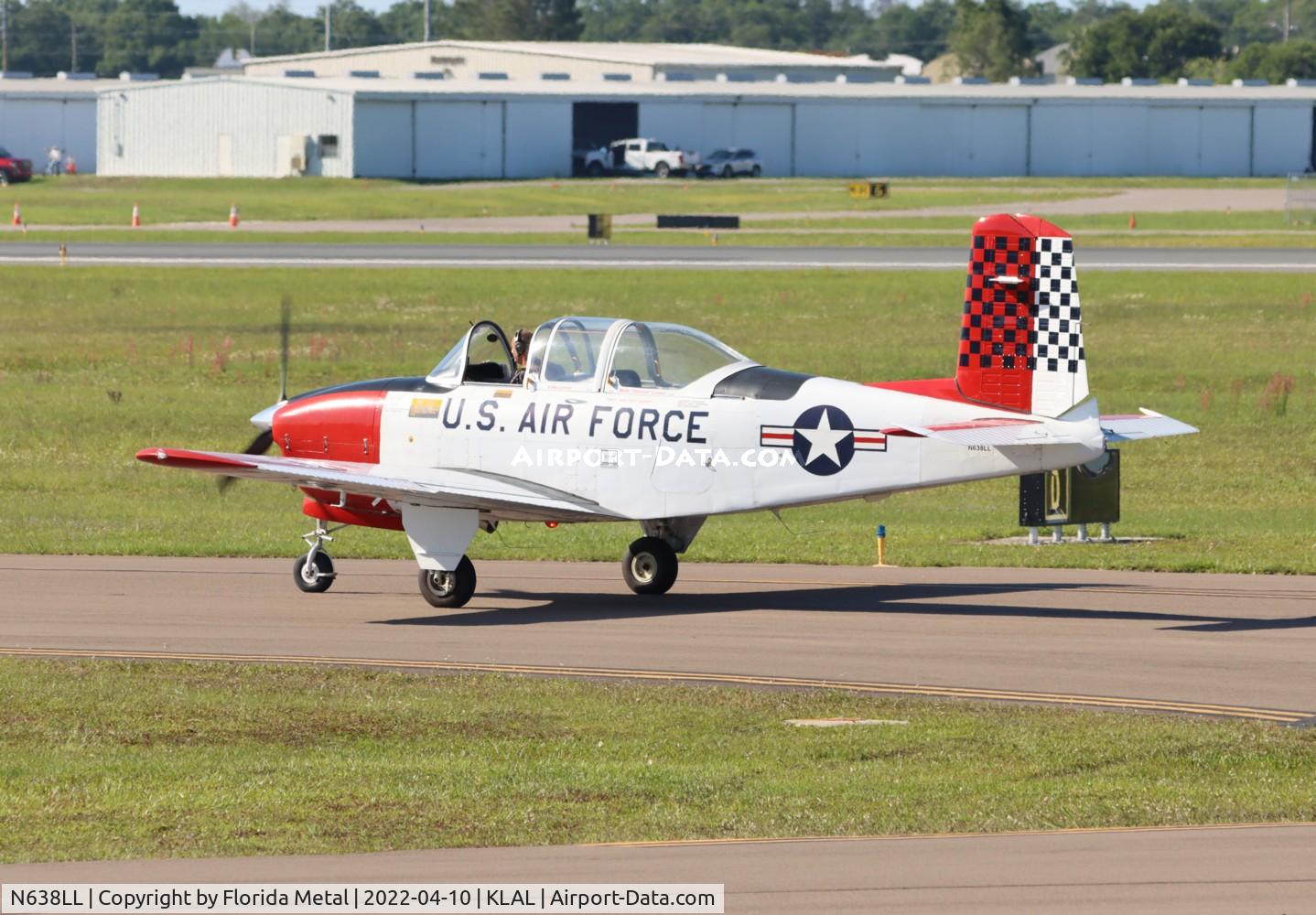 N638LL, 1954 Beech T-34A (A45) Mentor Mentor C/N G-93, T-34 zx