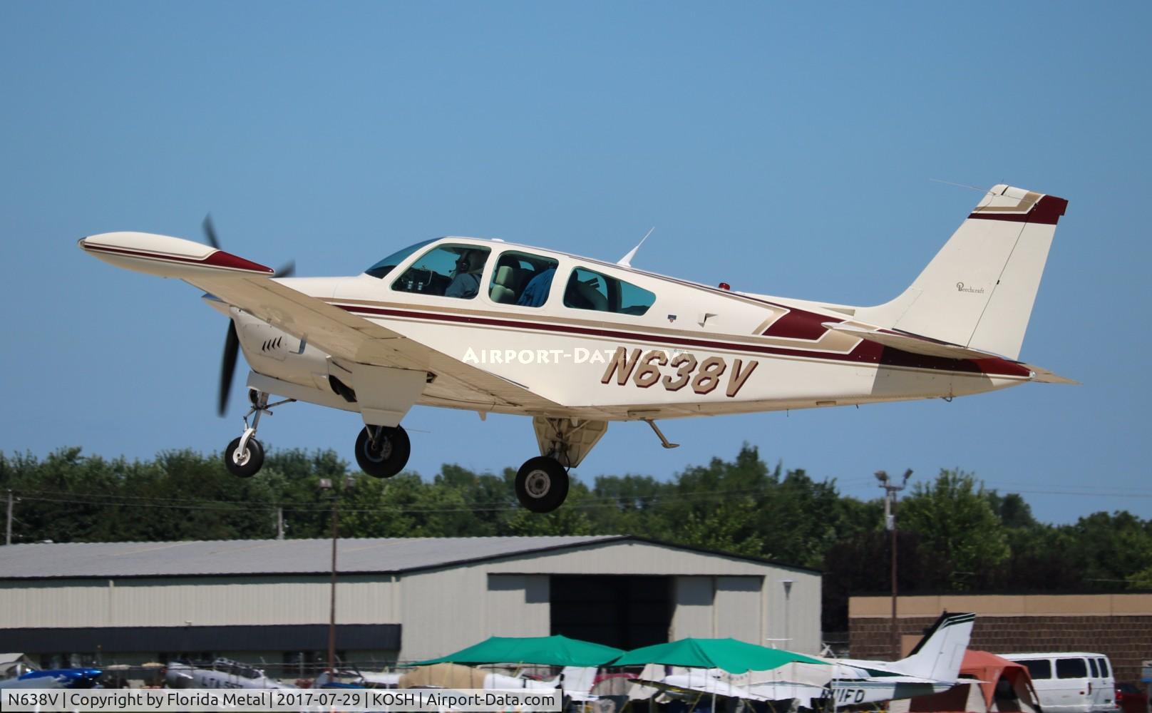 N638V, Beech 35-33 Debonair C/N CD-80, Bonanza 33 zx