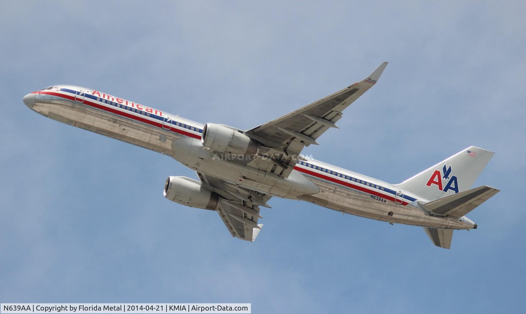 N639AA, 1991 Boeing 757-223 C/N 24597, AAL 752 oc zx MIA-DFW