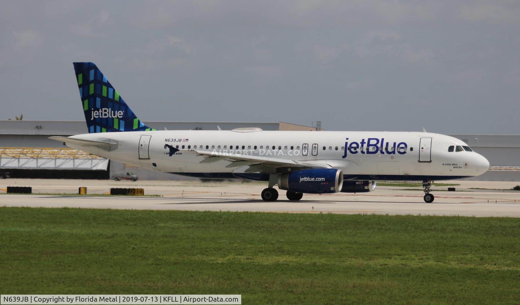 N639JB, 2006 Airbus A320-232 C/N 2814, JBU A320 zx FLL-CHS