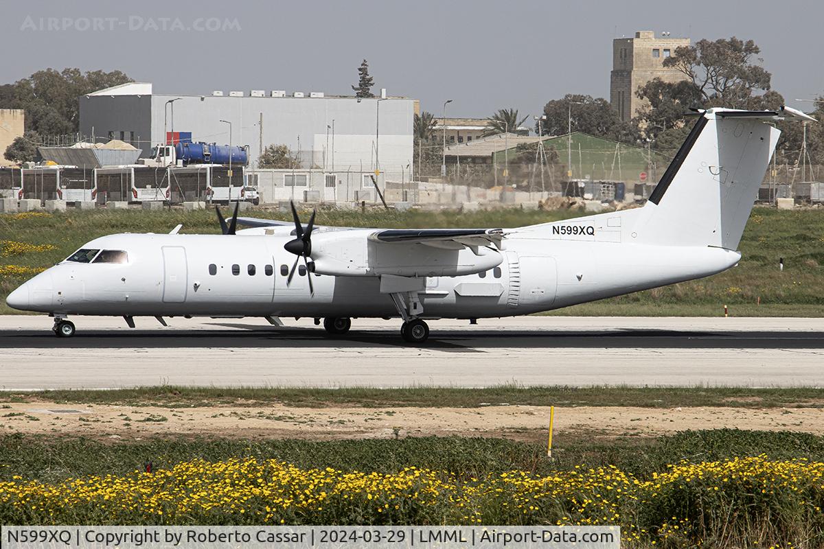 N599XQ, 1995 De Havilland Canada DHC-8-315 Dash 8 C/N 415, Runway 13