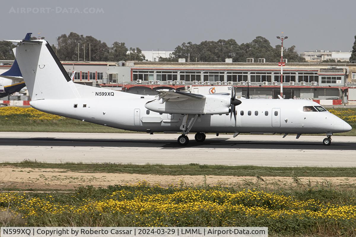 N599XQ, 1995 De Havilland Canada DHC-8-315 Dash 8 C/N 415, Runway 13