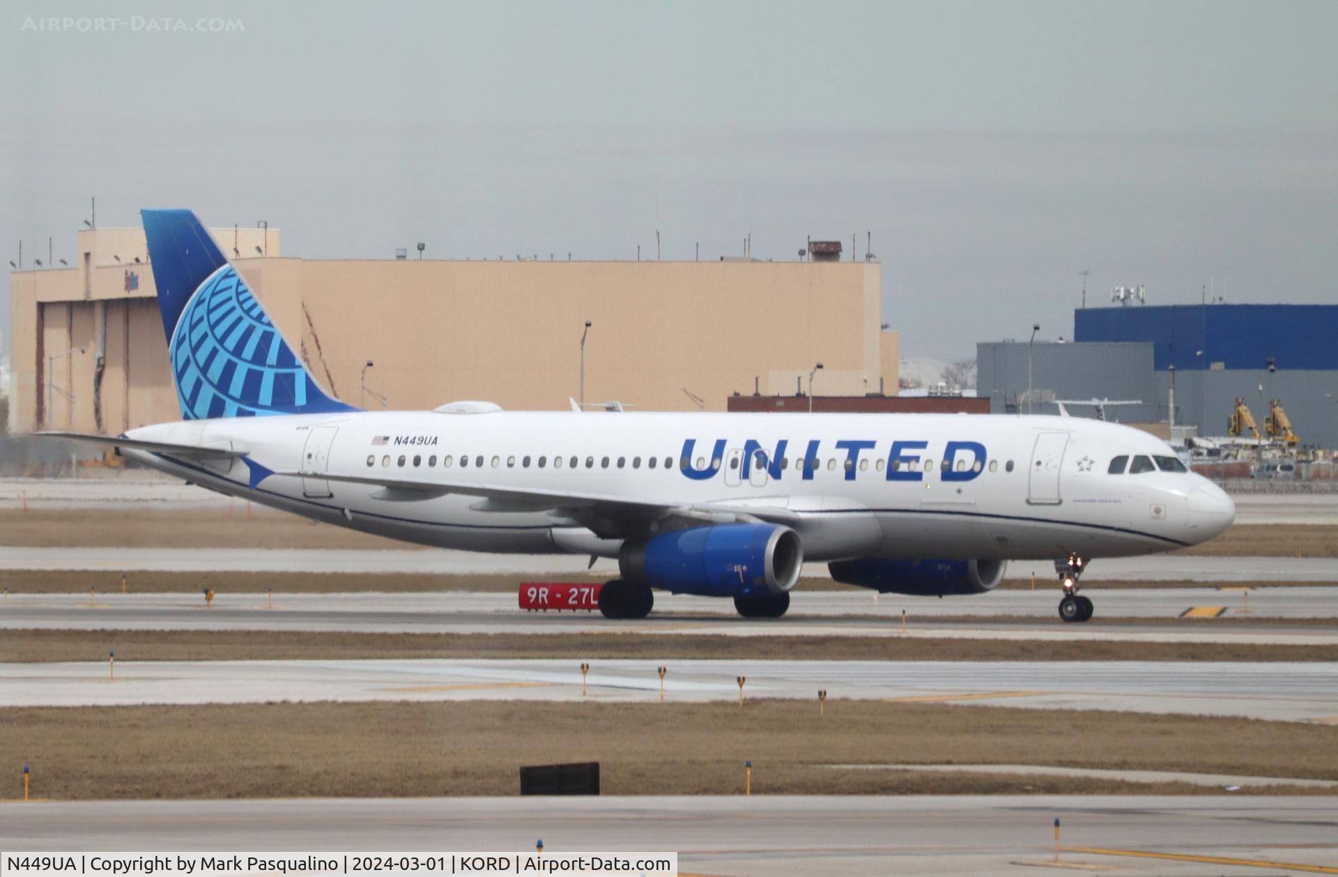 N449UA, 1998 Airbus A320-232 C/N 851, Airbus A320-232