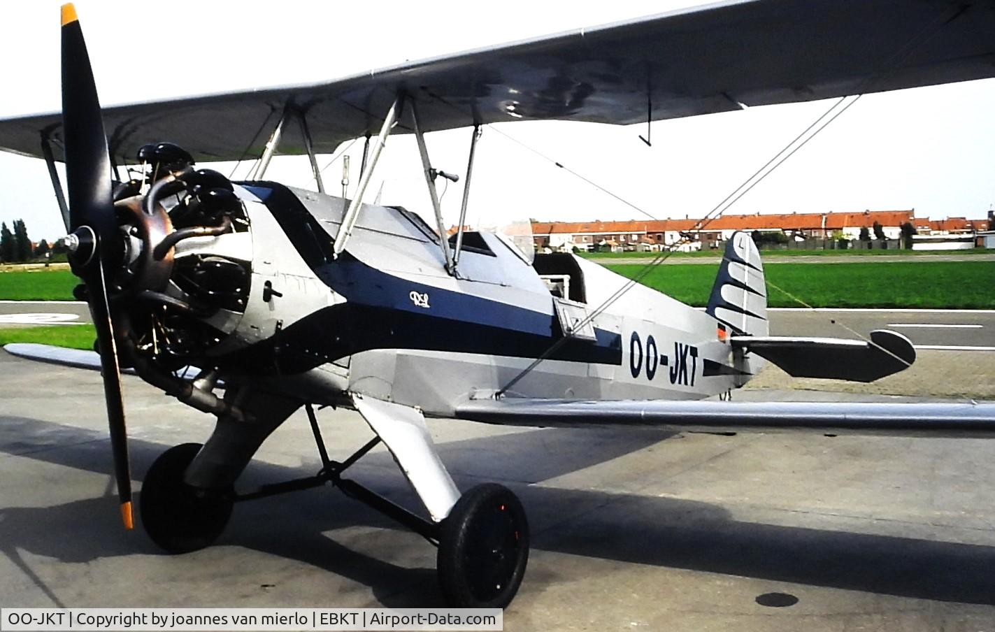 OO-JKT, 1937 Focke-Wulf Fw-44J Stieglitz C/N 183, ex-slide