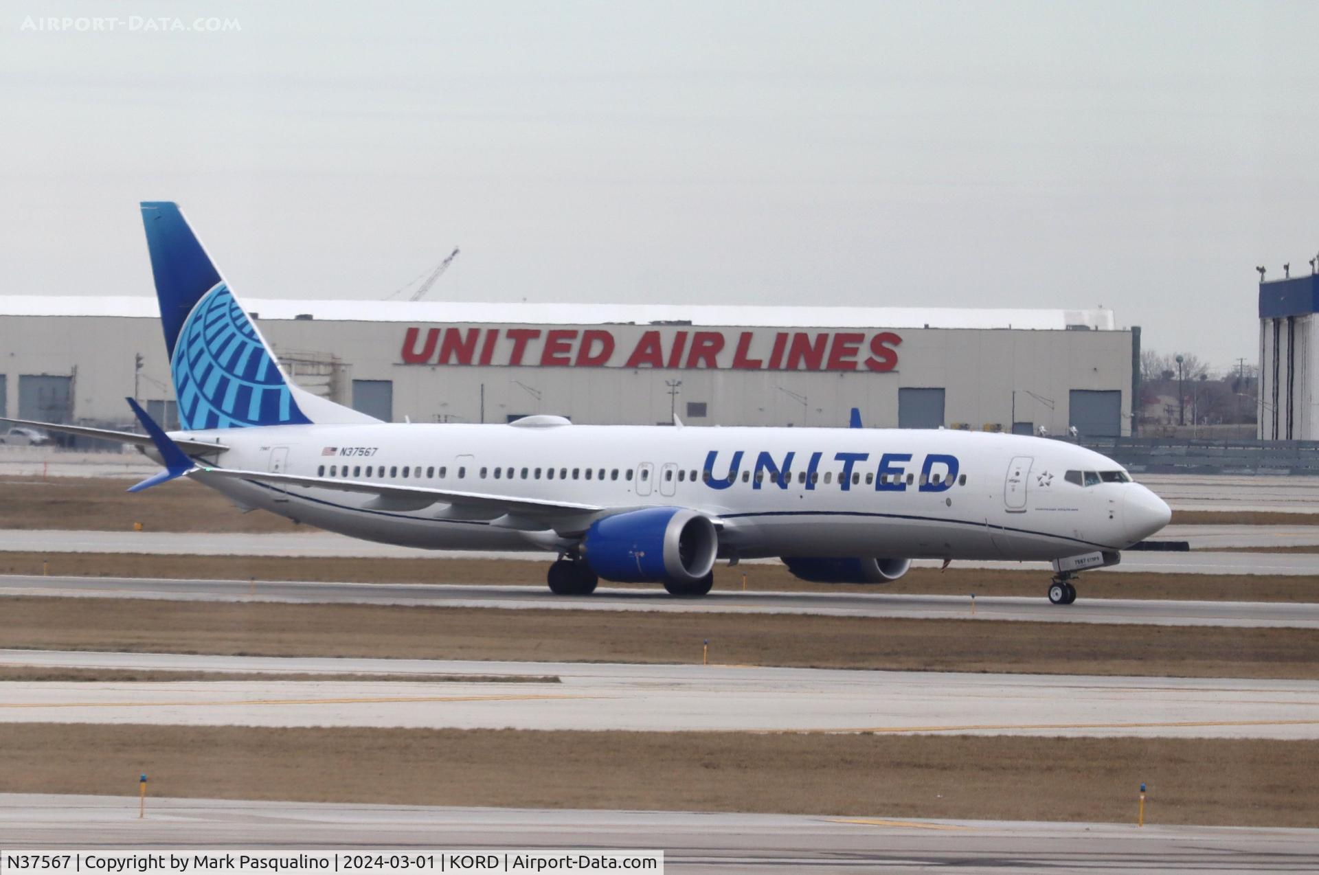 N37567, 2023 Boeing 737-9 MAX C/N 67190, Boeing 737-9 MAX