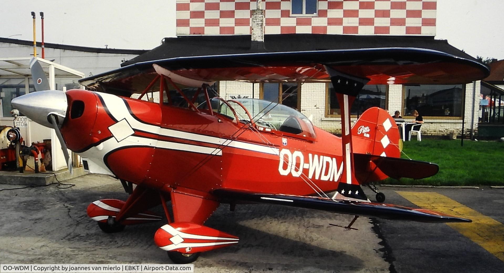 OO-WDM, 1973 Aerotek Pitts S-2A Special C/N 2046, ex-slide