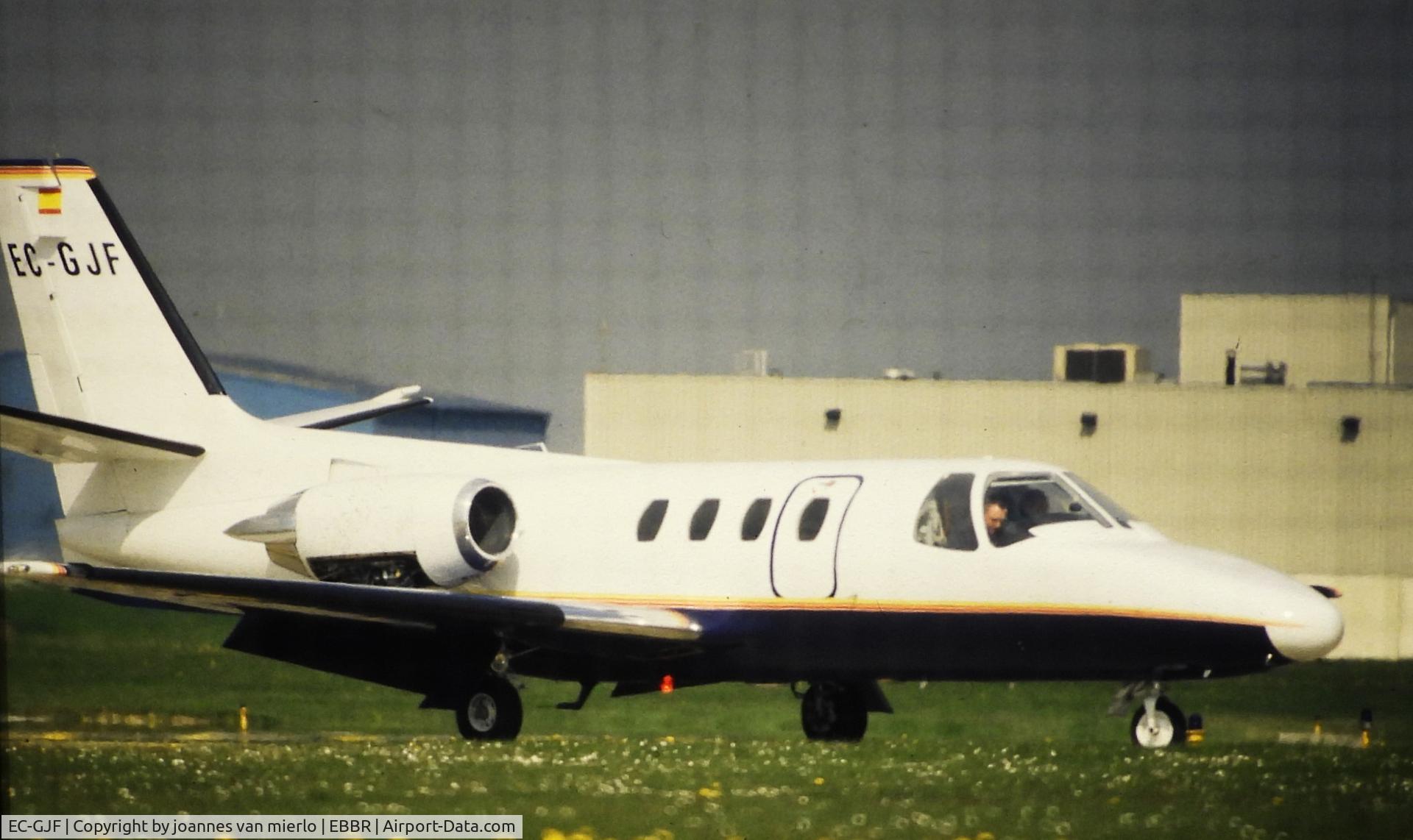 EC-GJF, 1979 Cessna 501 Citation I/SP C/N 501-0107, ex-slide