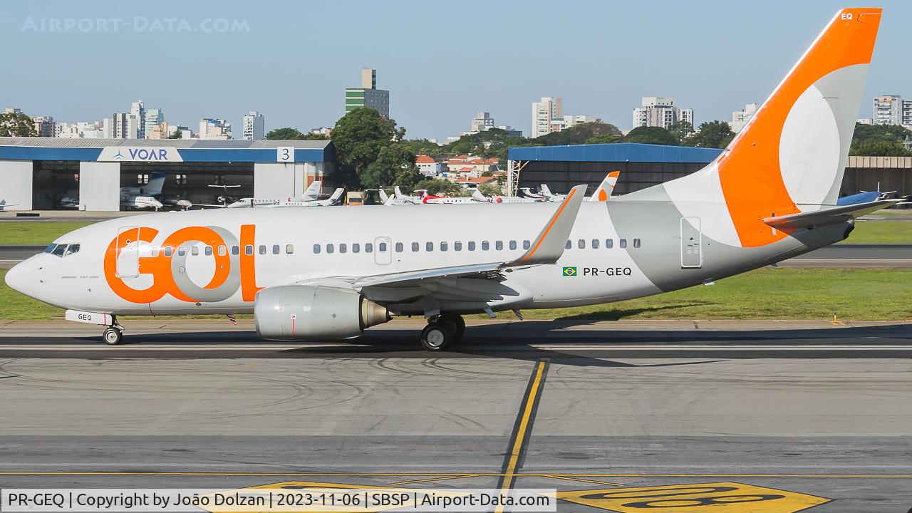 PR-GEQ, 2008 Boeing 737-7K5 C/N 35282, Operated by Gol.