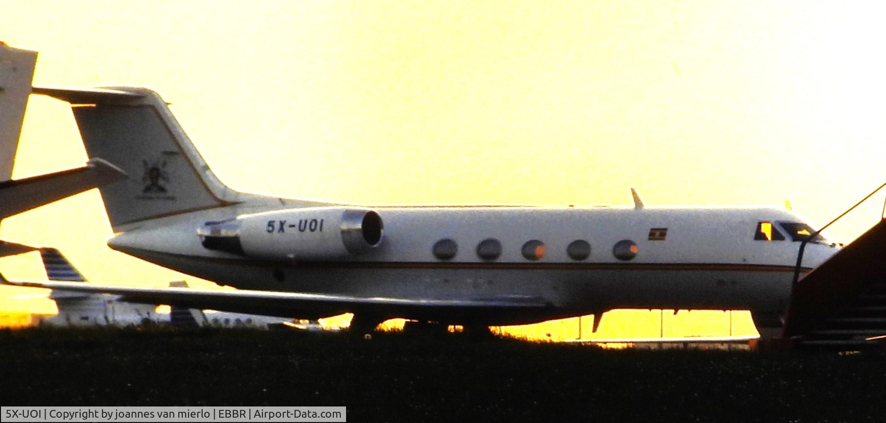 5X-UOI, 1982 Gulfstream G-1159A Gulfstream III C/N 345, ex-slide