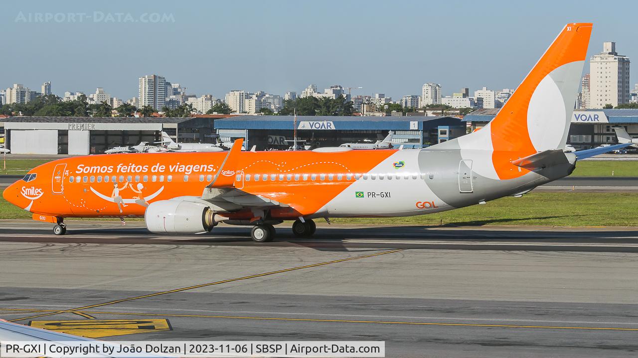 PR-GXI, 2013 Boeing 737-8EH C/N 39622, PR-GXI and its special 