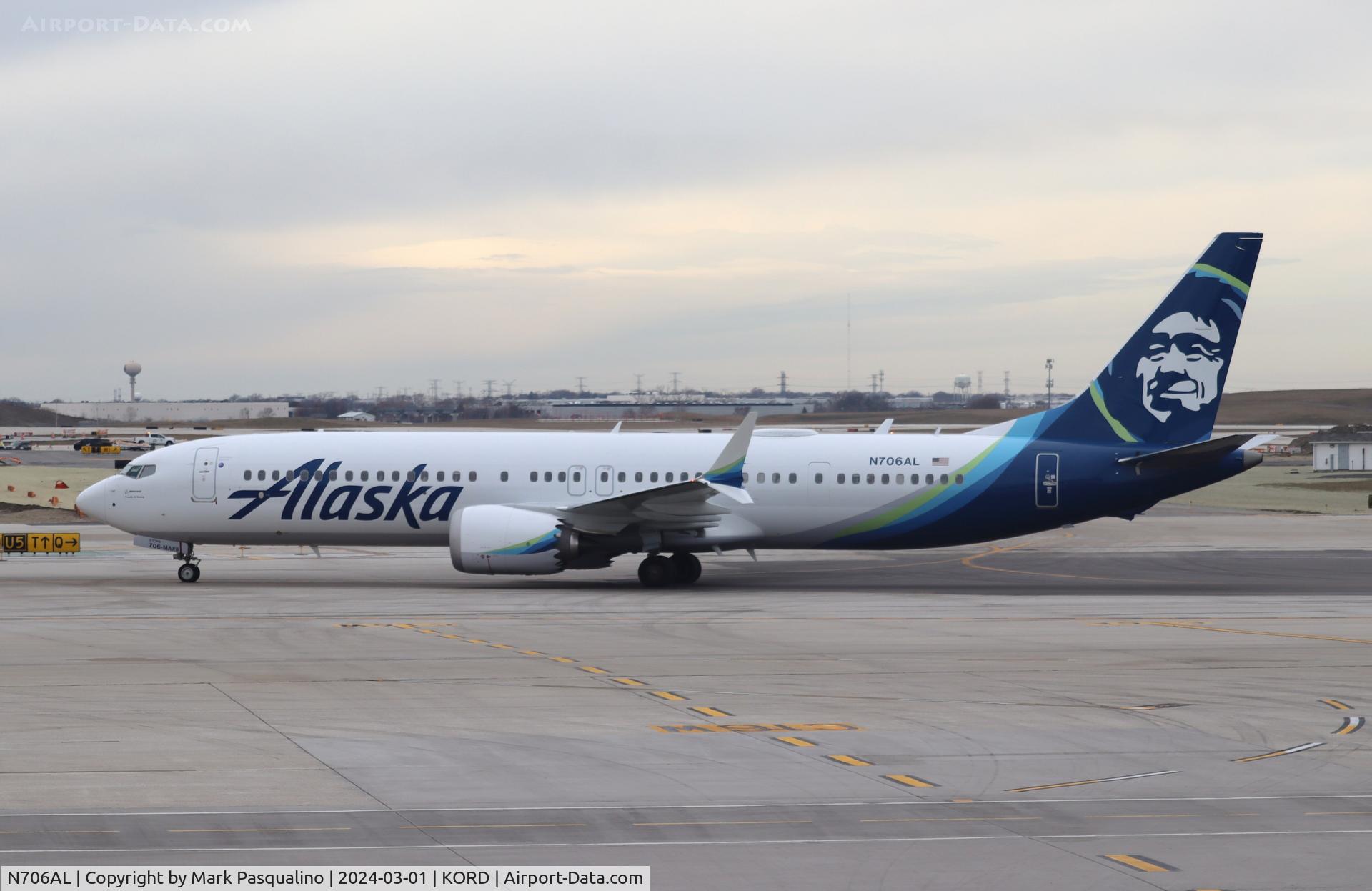 N706AL, 2023 Boeing 737-9 MAX C/N 67502, Boeing 737-9 MAX