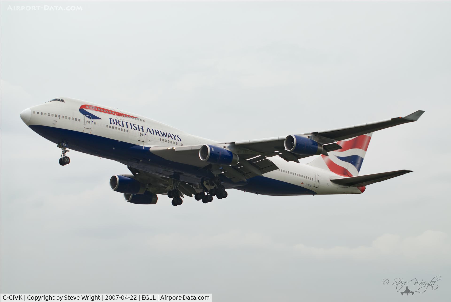 G-CIVK, 1997 Boeing 747-436 C/N 25818, London Heathrow Airport