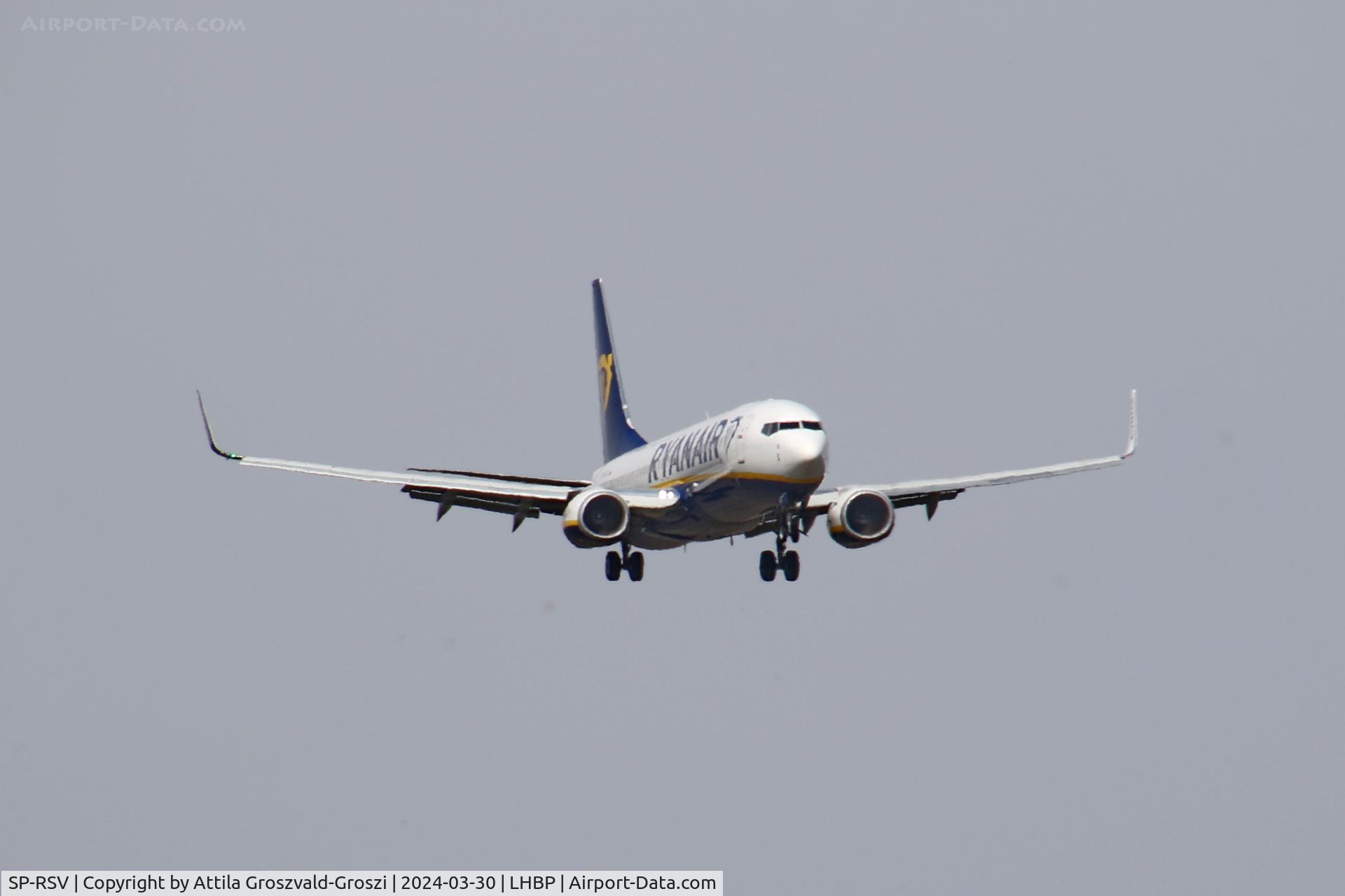 SP-RSV, 2017 Boeing 737-800 C/N 44777, LHBP/BUD - Liszt Ferenc International Airport, Hungary