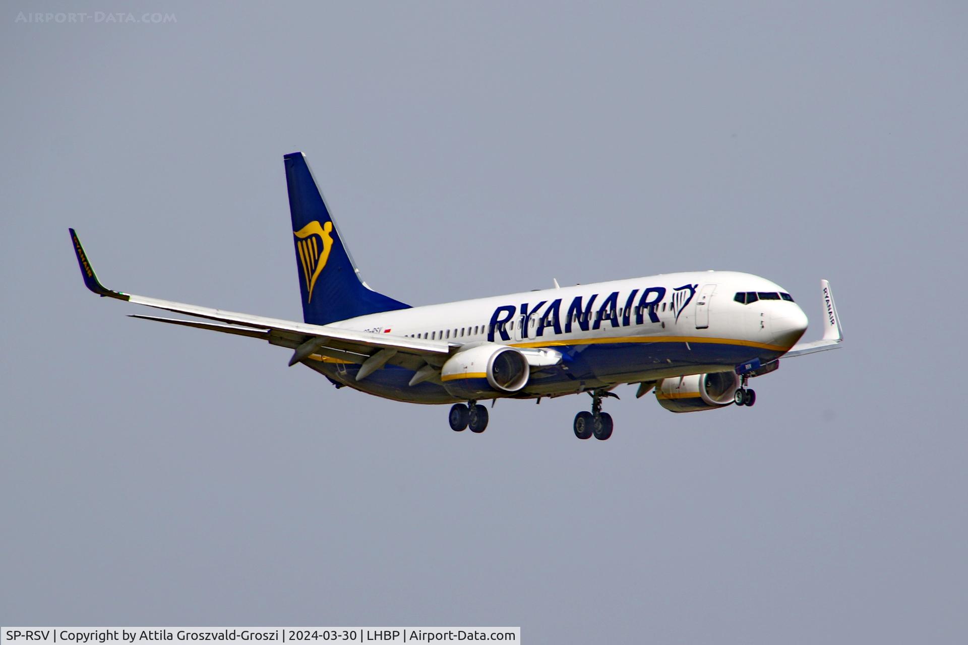 SP-RSV, 2017 Boeing 737-800 C/N 44777, LHBP/BUD - Liszt Ferenc International Airport, Hungary