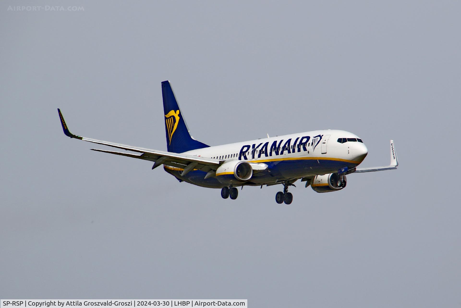 SP-RSP, 2017 Boeing 737-800 C/N 44797, LHBP/BUD - Liszt Ferenc International Airport, Hungary