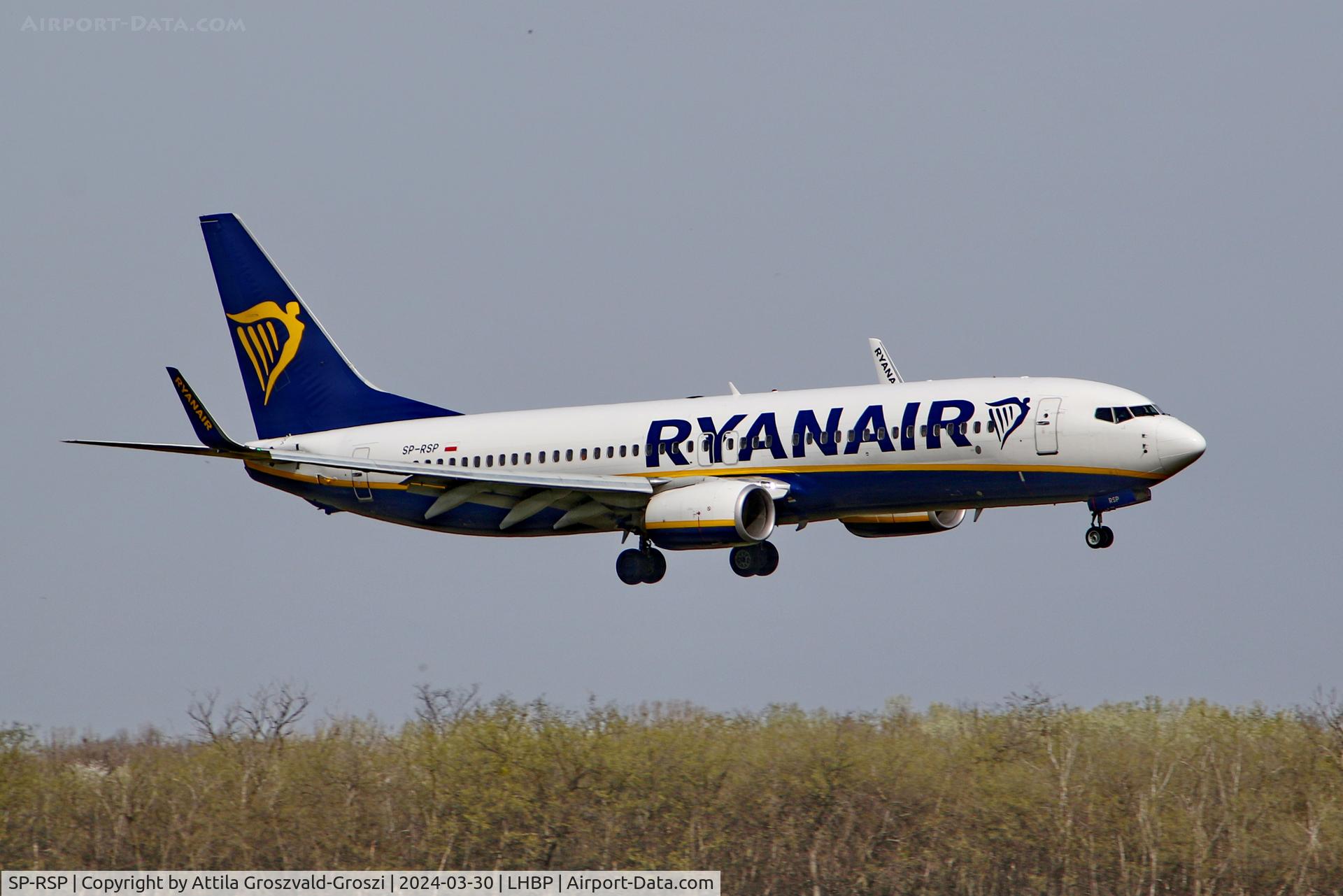 SP-RSP, 2017 Boeing 737-800 C/N 44797, LHBP/BUD - Liszt Ferenc International Airport, Hungary
