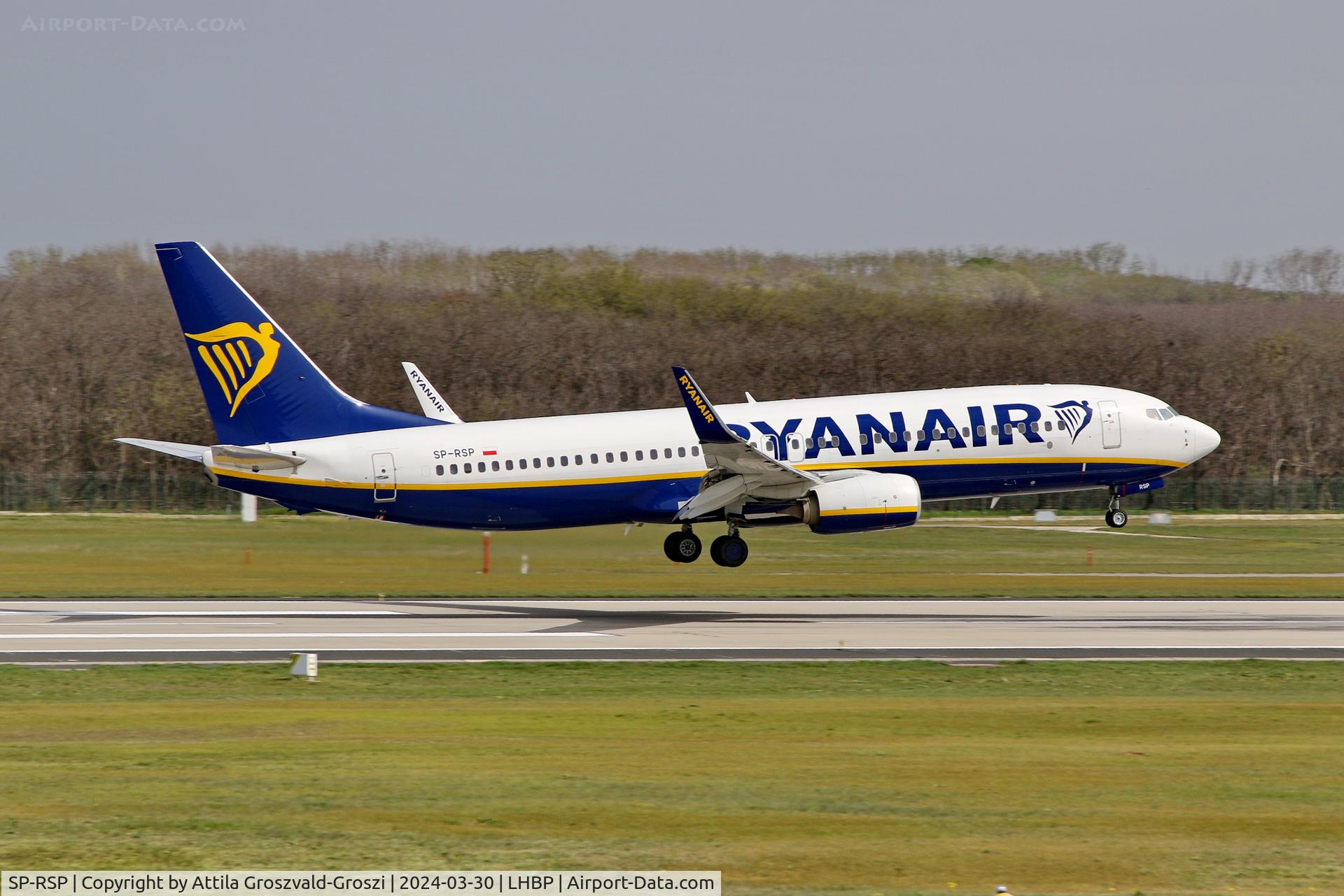 SP-RSP, 2017 Boeing 737-800 C/N 44797, LHBP/BUD - Liszt Ferenc International Airport, Hungary