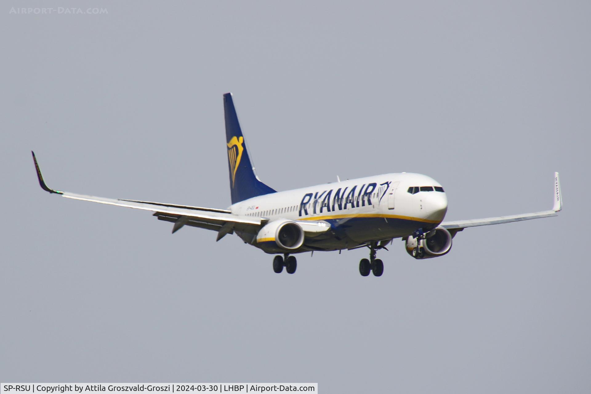 SP-RSU, 2017 Boeing 737-8AS C/N 44776, LHBP/BUD - Liszt Ferenc International Airport, Hungary