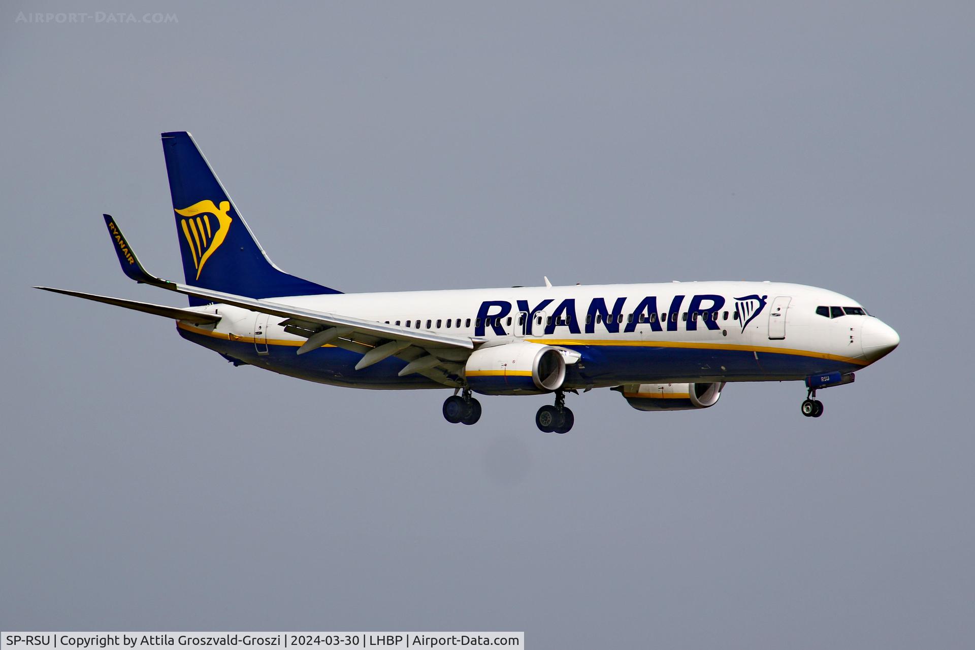 SP-RSU, 2017 Boeing 737-8AS C/N 44776, LHBP/BUD - Liszt Ferenc International Airport, Hungary