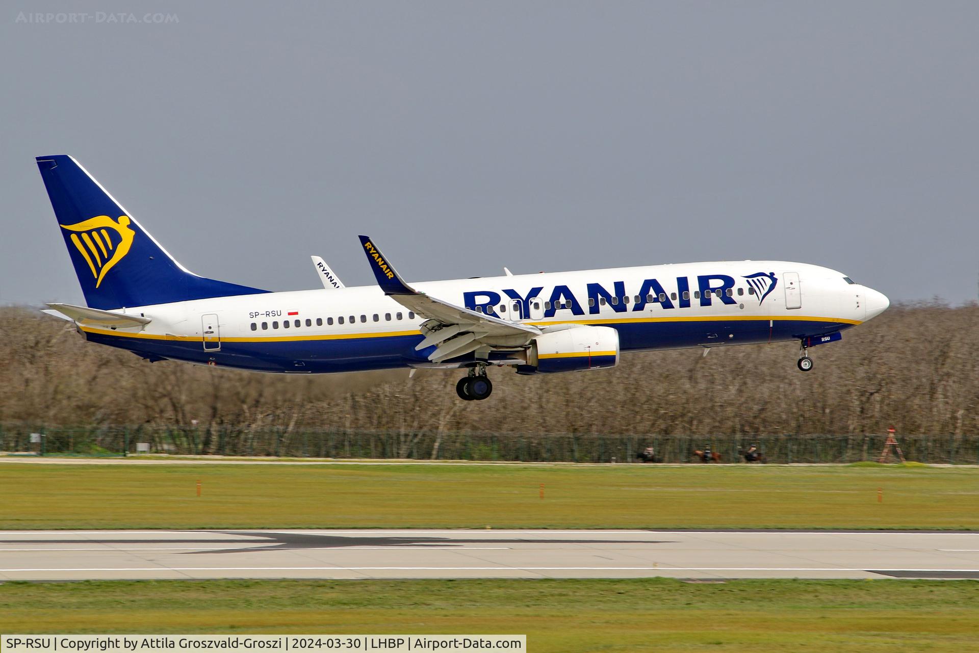 SP-RSU, 2017 Boeing 737-8AS C/N 44776, LHBP/BUD - Liszt Ferenc International Airport, Hungary