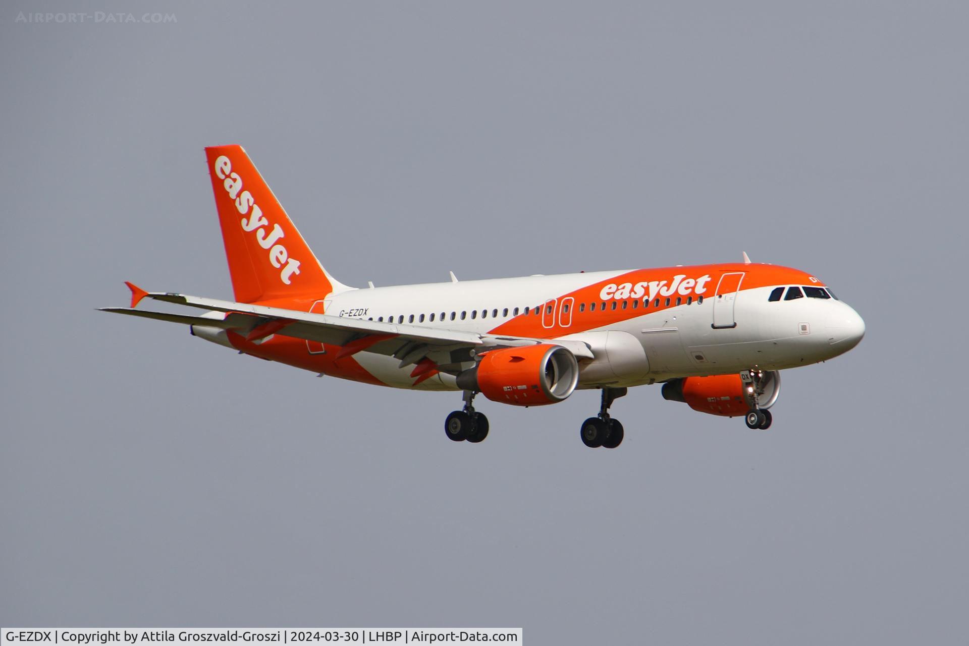 G-EZDX, 2009 Airbus A319-111 C/N 3754, LHBP/BUD - Liszt Ferenc International Airport, Hungary