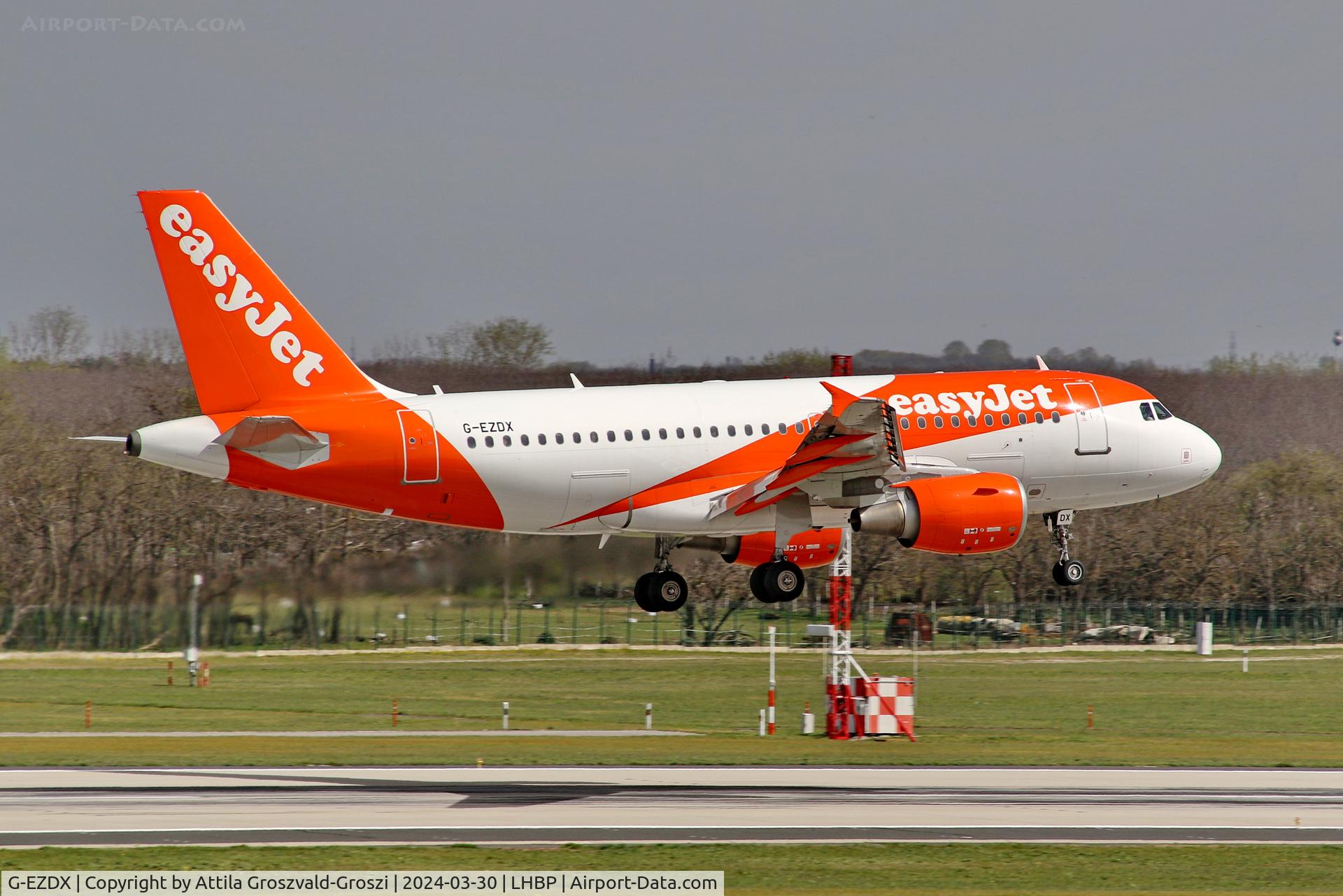 G-EZDX, 2009 Airbus A319-111 C/N 3754, LHBP/BUD - Liszt Ferenc International Airport, Hungary