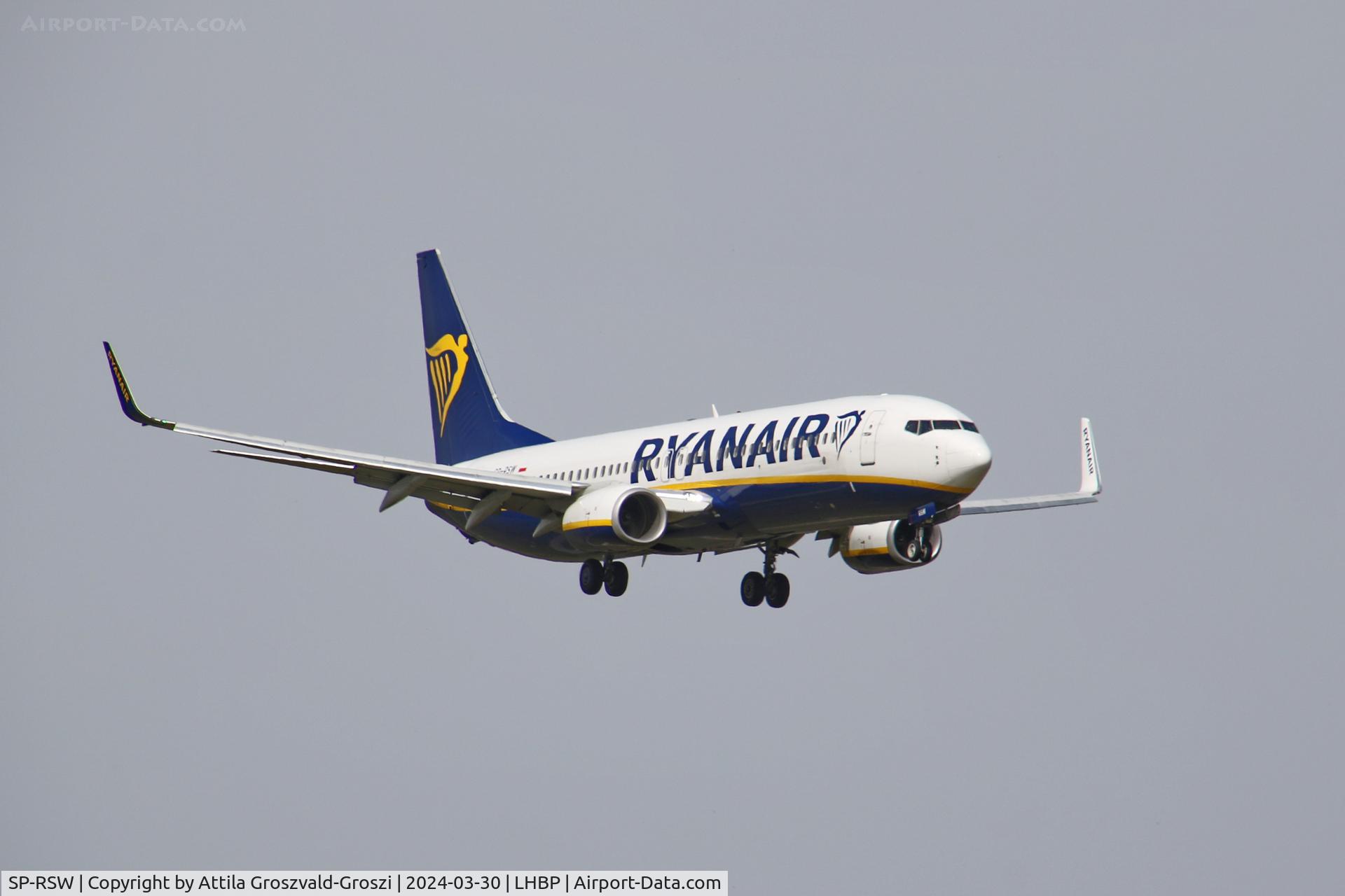 SP-RSW, 2017 Boeing 737-8AS C/N 44778, LHBP/BUD - Liszt Ferenc International Airport, Hungary