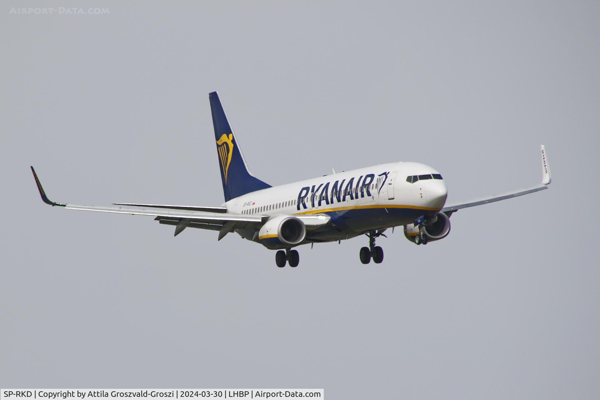 SP-RKD, 2016 Boeing 737-8AS C/N 44736, LHBP/BUD - Liszt Ferenc International Airport, Hungary